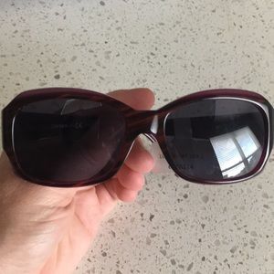NWT DKNY purple tortoise sunglasses
